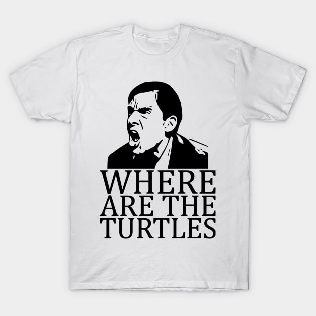 Where Are the Turtles? T-Shirt by mariansar